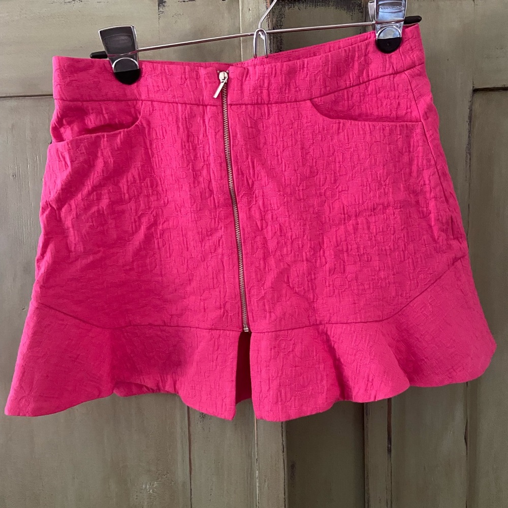 Hot Pink Zara Party Skirt
